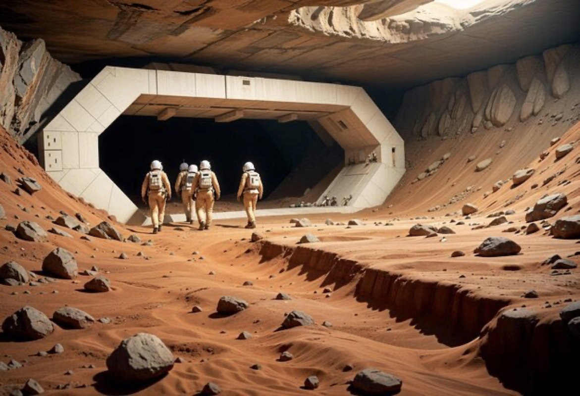 Simulation de survie sur Mars